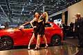 Ragazze allo stand Alfa Romeo